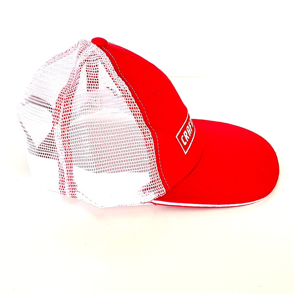 Craftsman Tools ACE Hardware Hat Cap Red White Embroidered Trucker Mesh Snapback - Picture 3 of 6